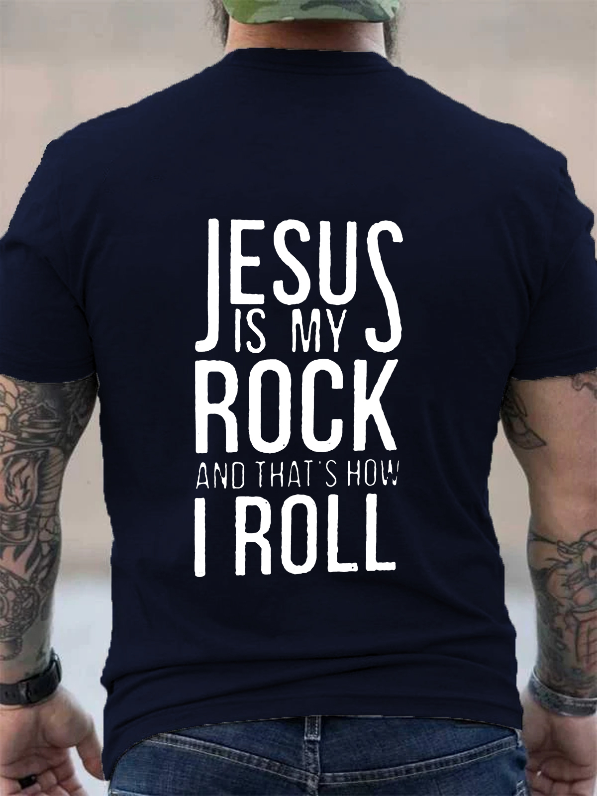 Jesus Is My Rock Tee