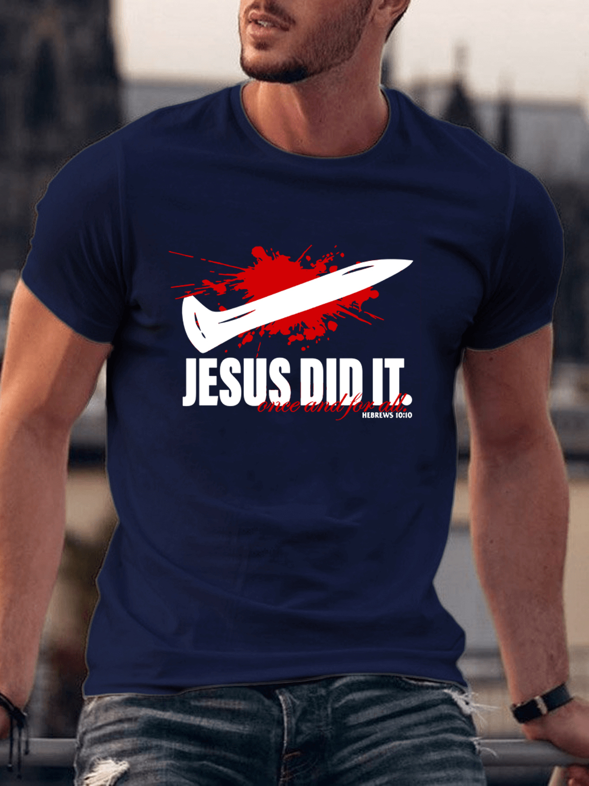 Jesus Did It Tee
