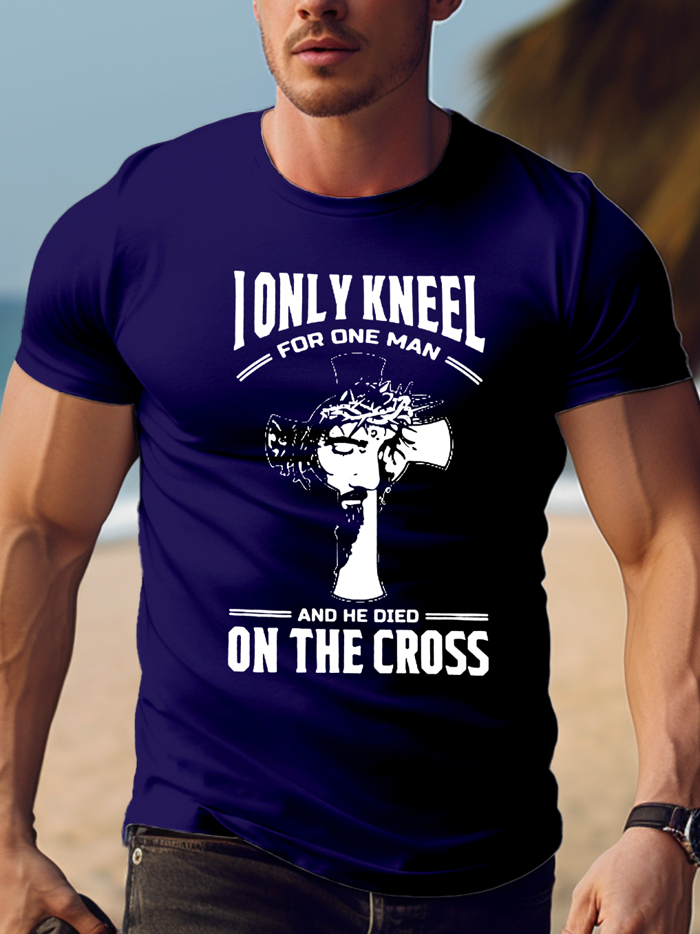 I Only Kneel For One Man Tee