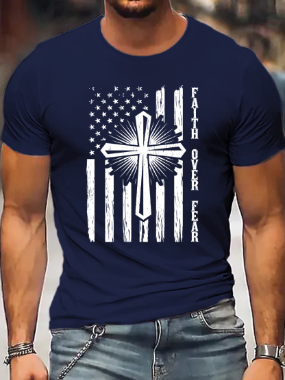 Faith Over Fear Classic Christian T-Shirt
