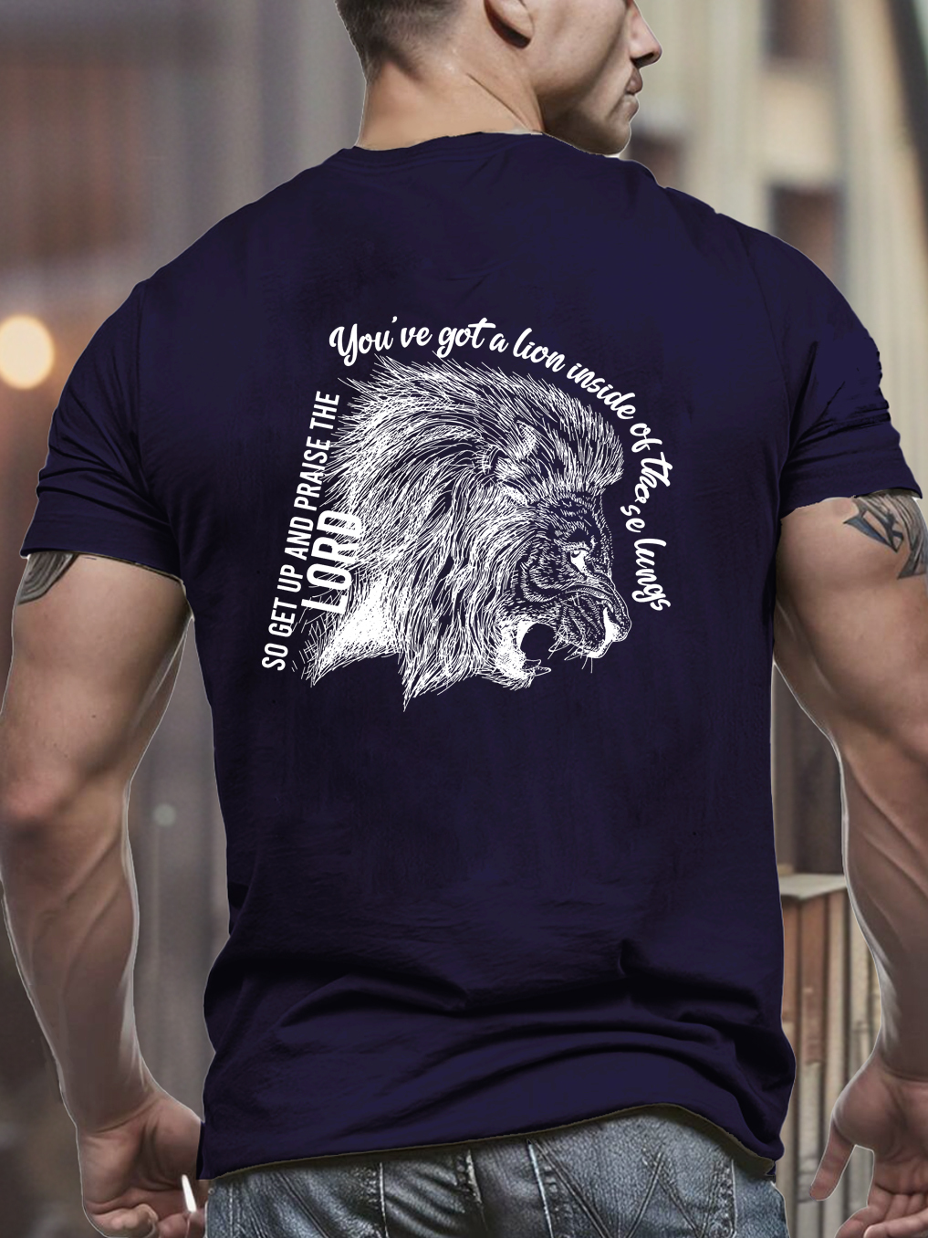 Get Up And Praise The Lord Tee