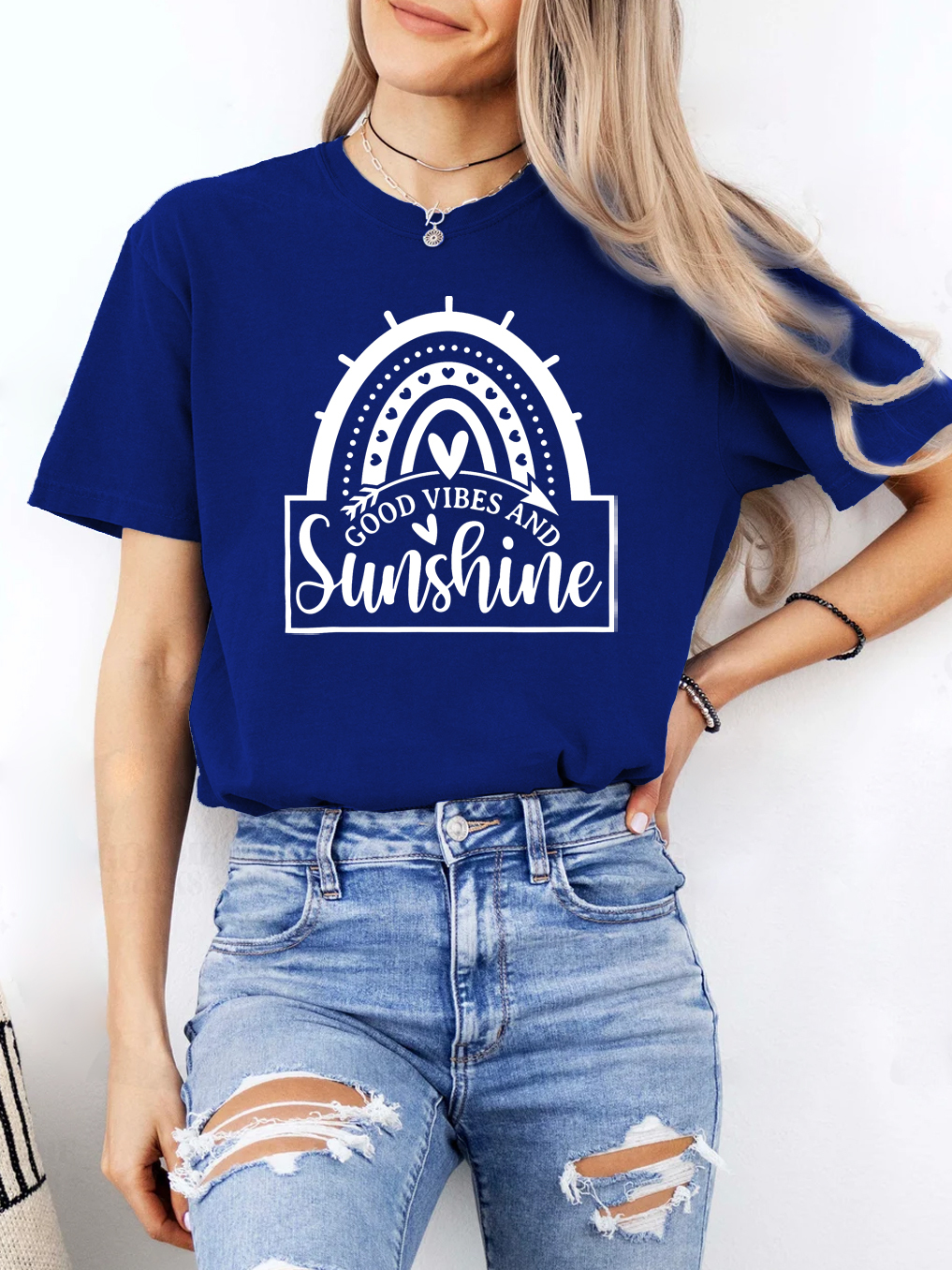 Good Vibes And Sunshine Women Tee