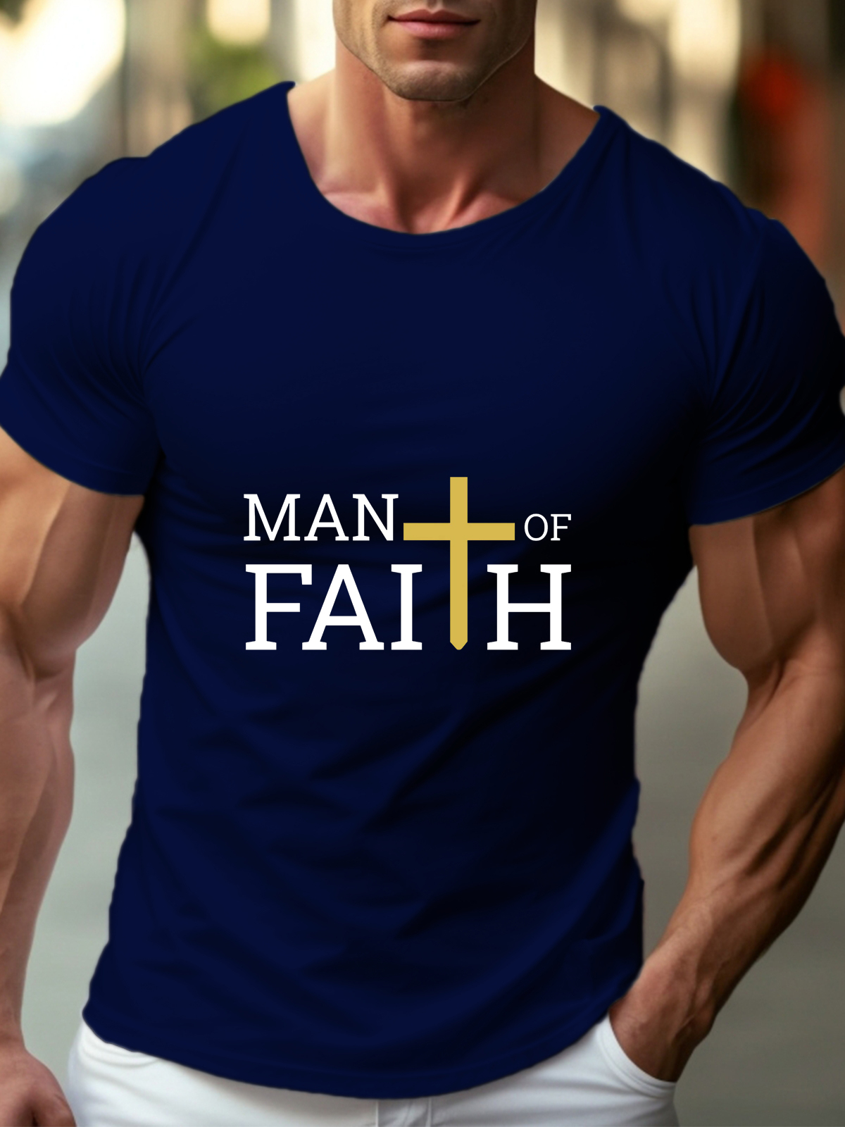 Man Of Faith Tee