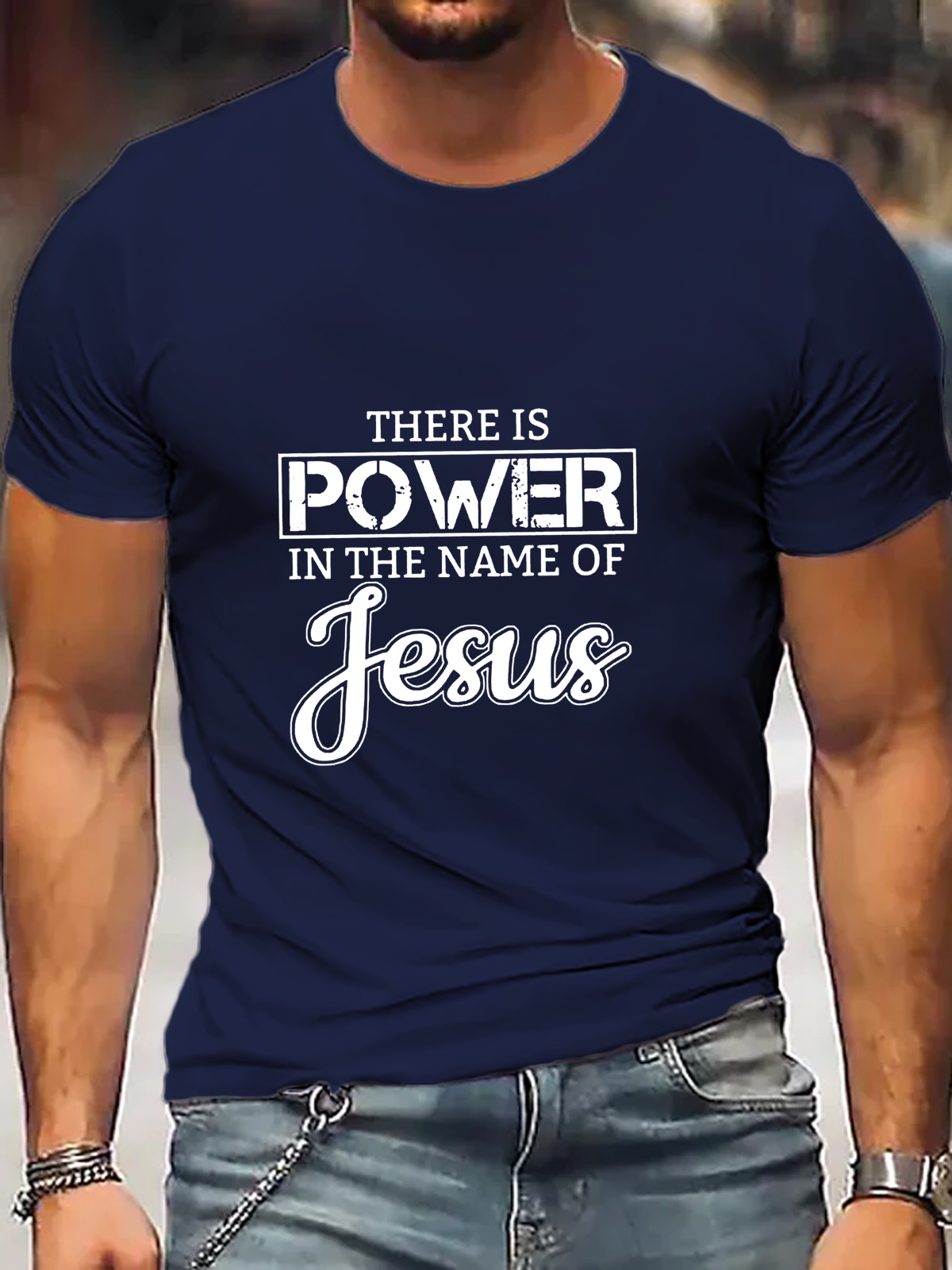 There Is Power In The Name Of Jesus Tee