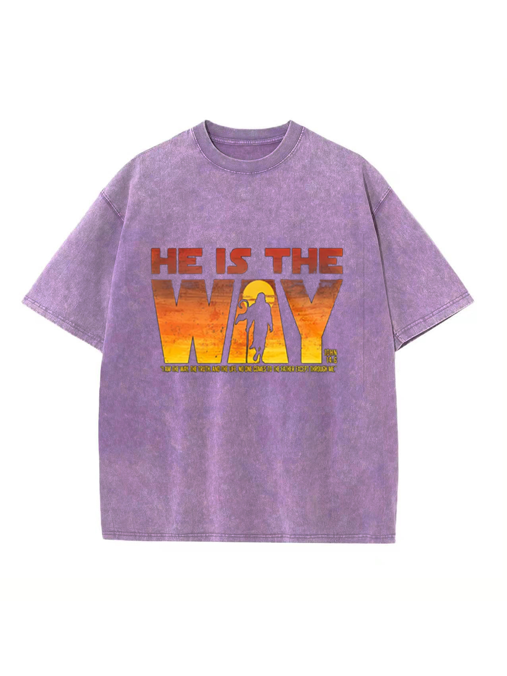 He Is The Way Washed T-shirt