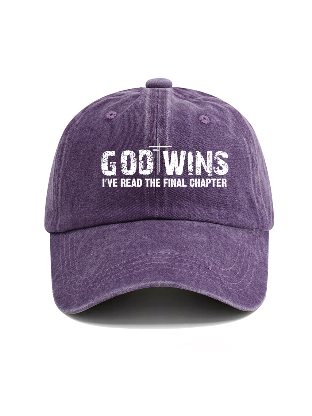 God Wins Washed Hat