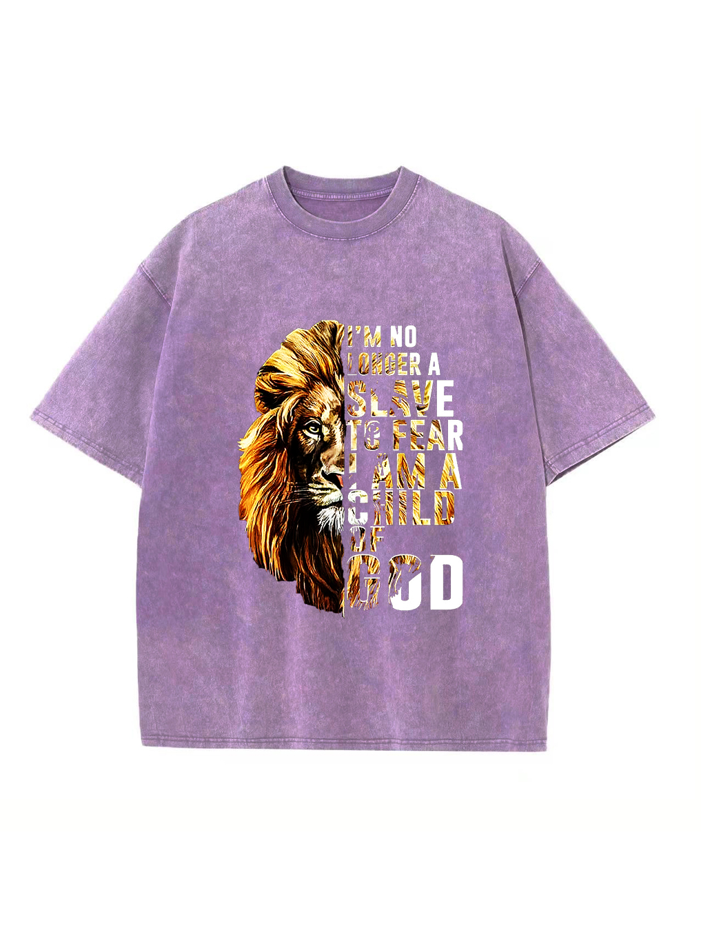I Am a Child of God Washed T-shirt