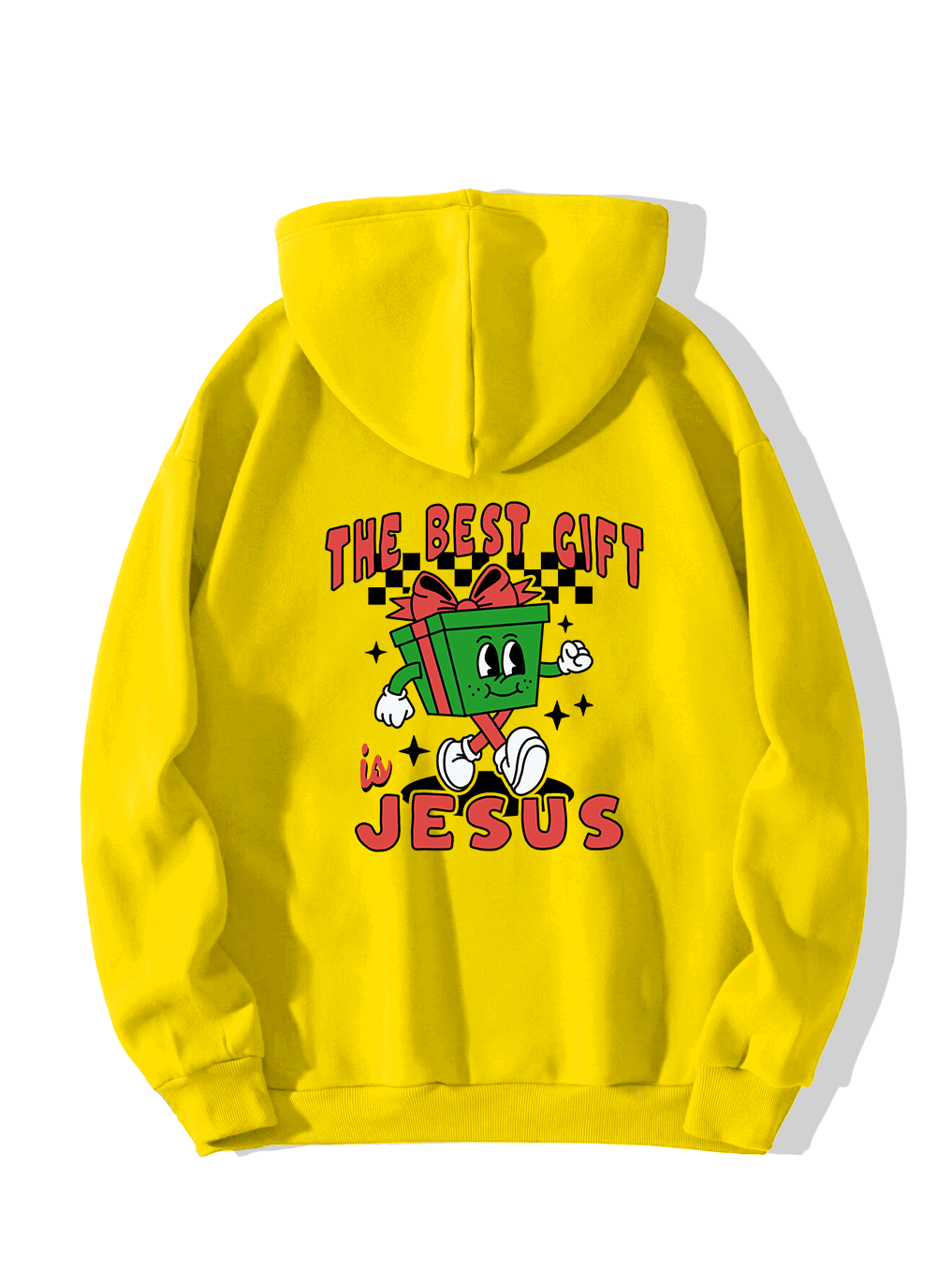The Best Gift Is Jesus Front and back printed Hoodie