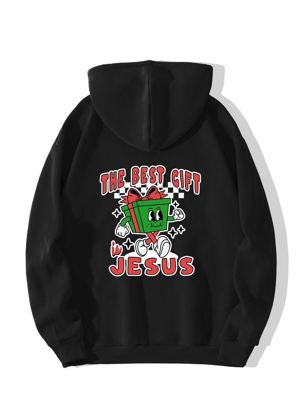The Best Gift Is Jesus Front and back printed Hoodie
