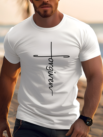 Forgiven Cross Design Tee