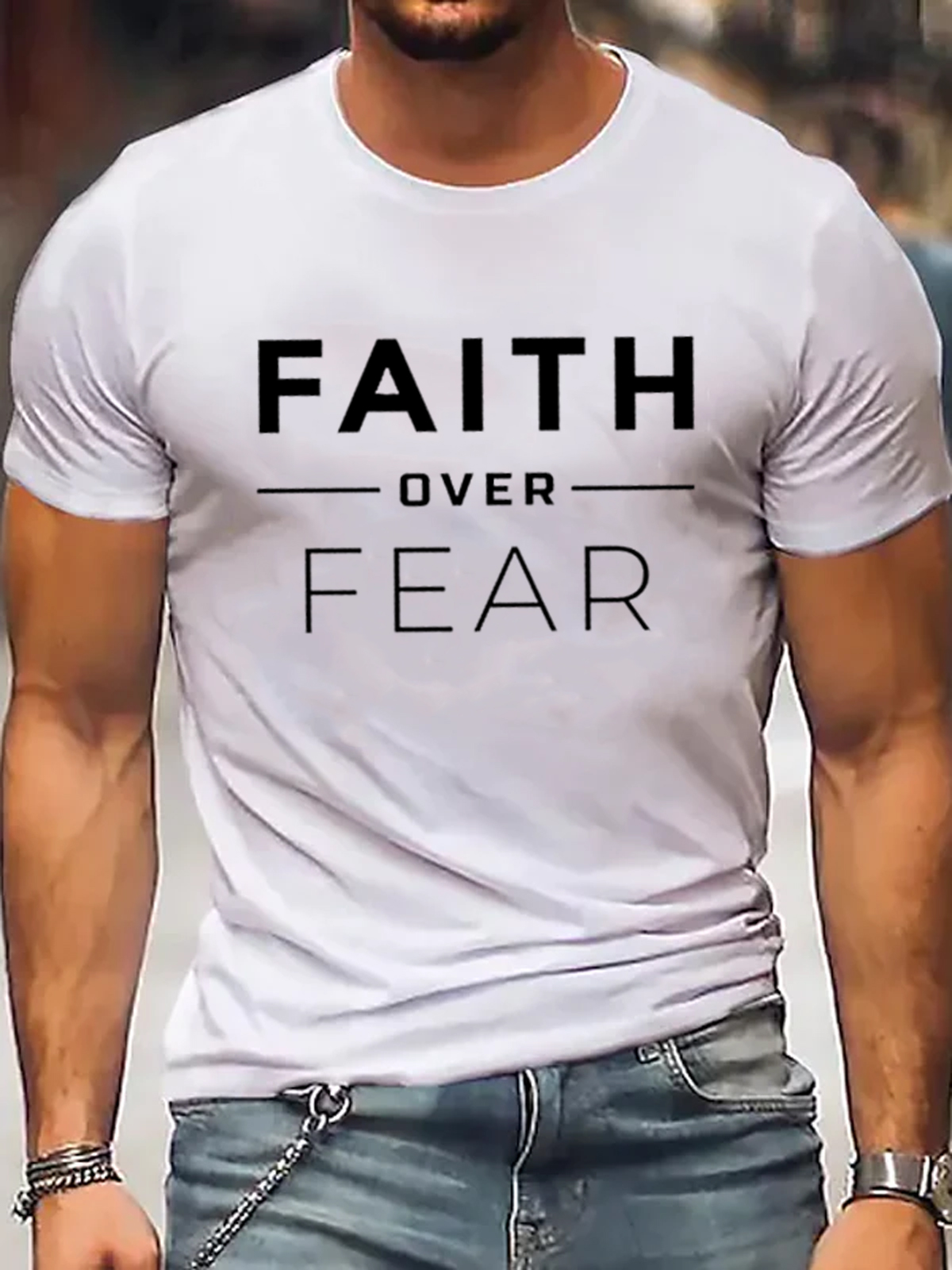 Faith Over Fear Tee