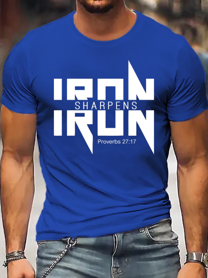 Iron Sharpens Iron Christian Tee
