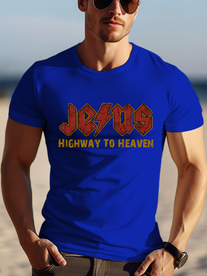 Jesus Highway To Heaven Tee