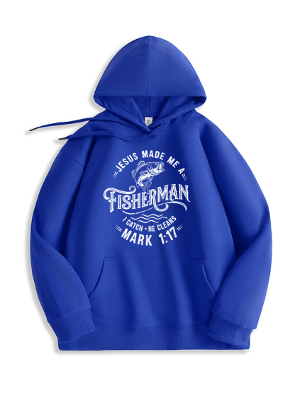 Jesus Made Me a Fisherman Hoodie