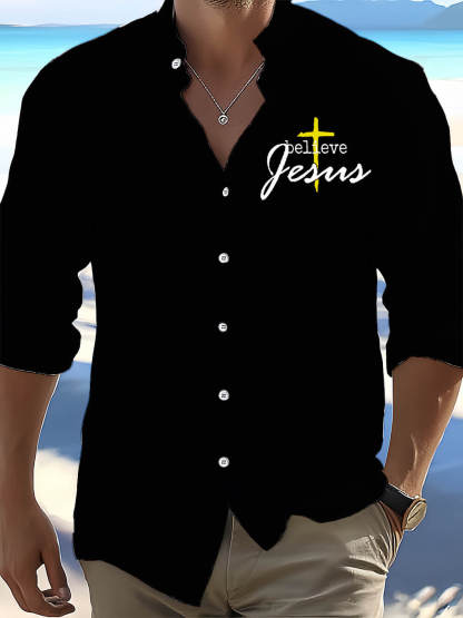 Believe Jesus Long-sleeved shirt
