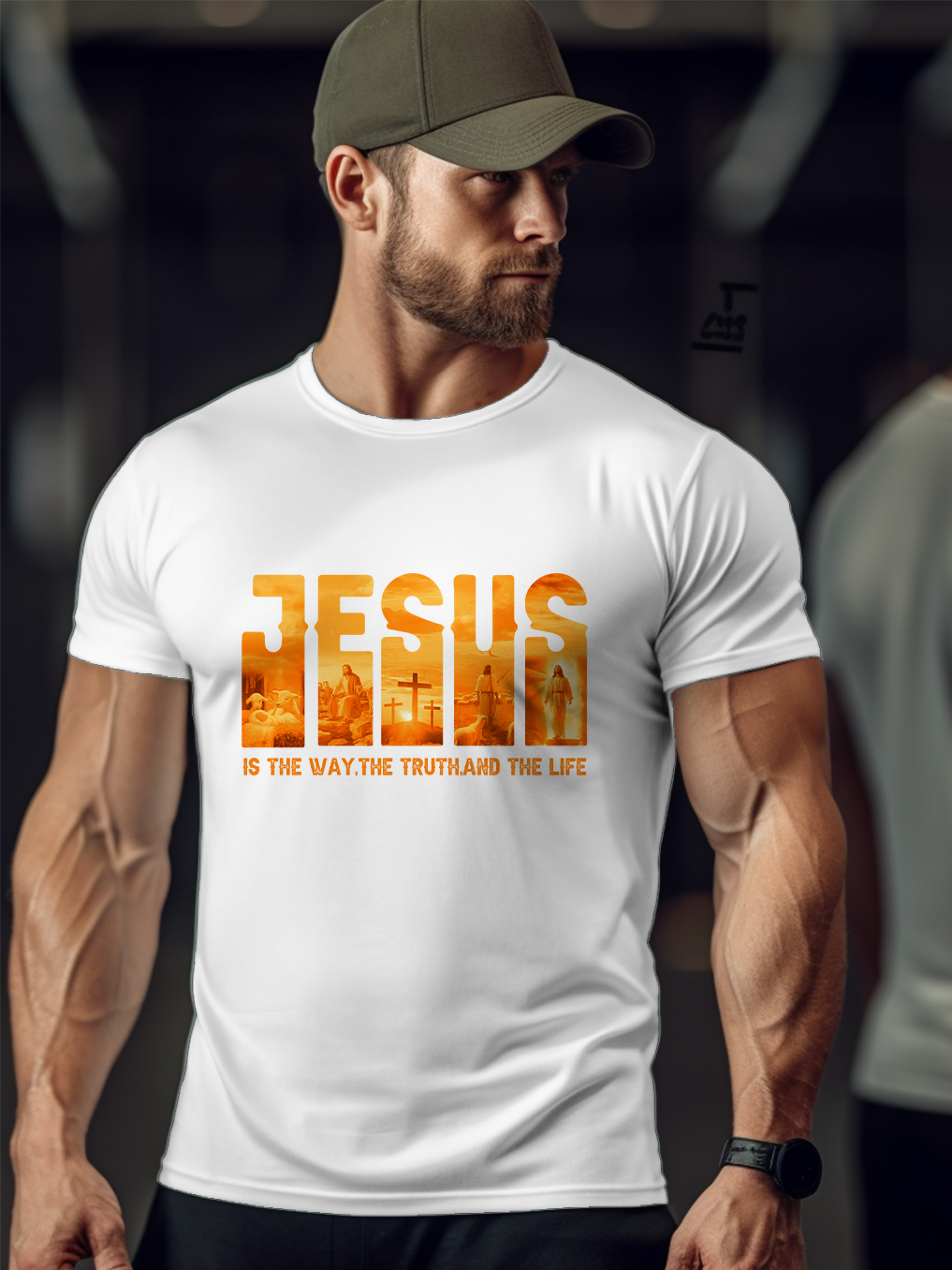 Jesus Is The Way,The Truth,And The Life Christian Tee