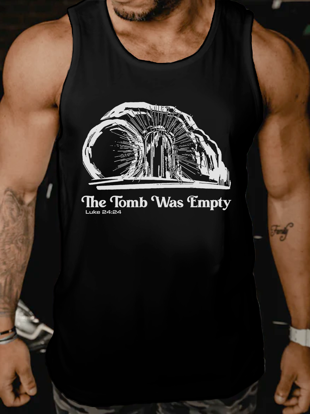 The Tomb Was Empty Vest-Faith Design