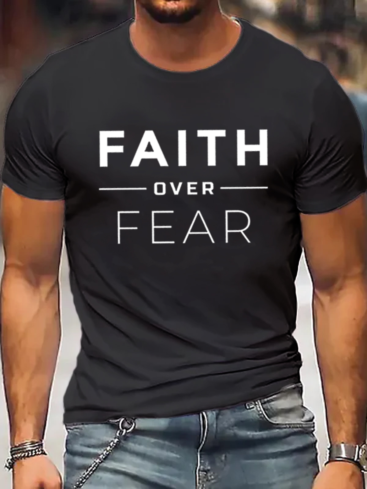 Faith Over Fear Tee