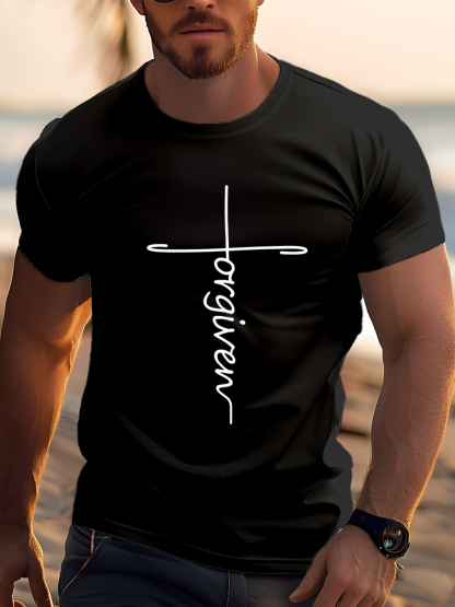 Forgiven Cross Design Tee