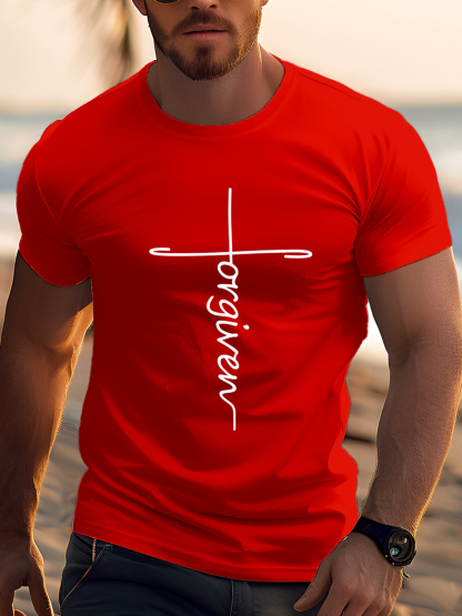 Forgiven Cross Design Tee
