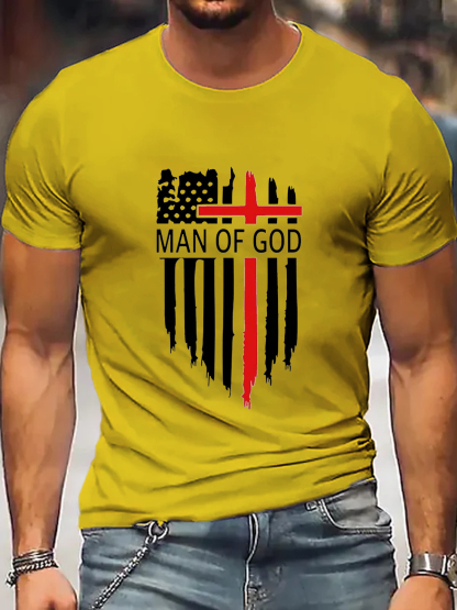 Man Of God Chrsitian Tee