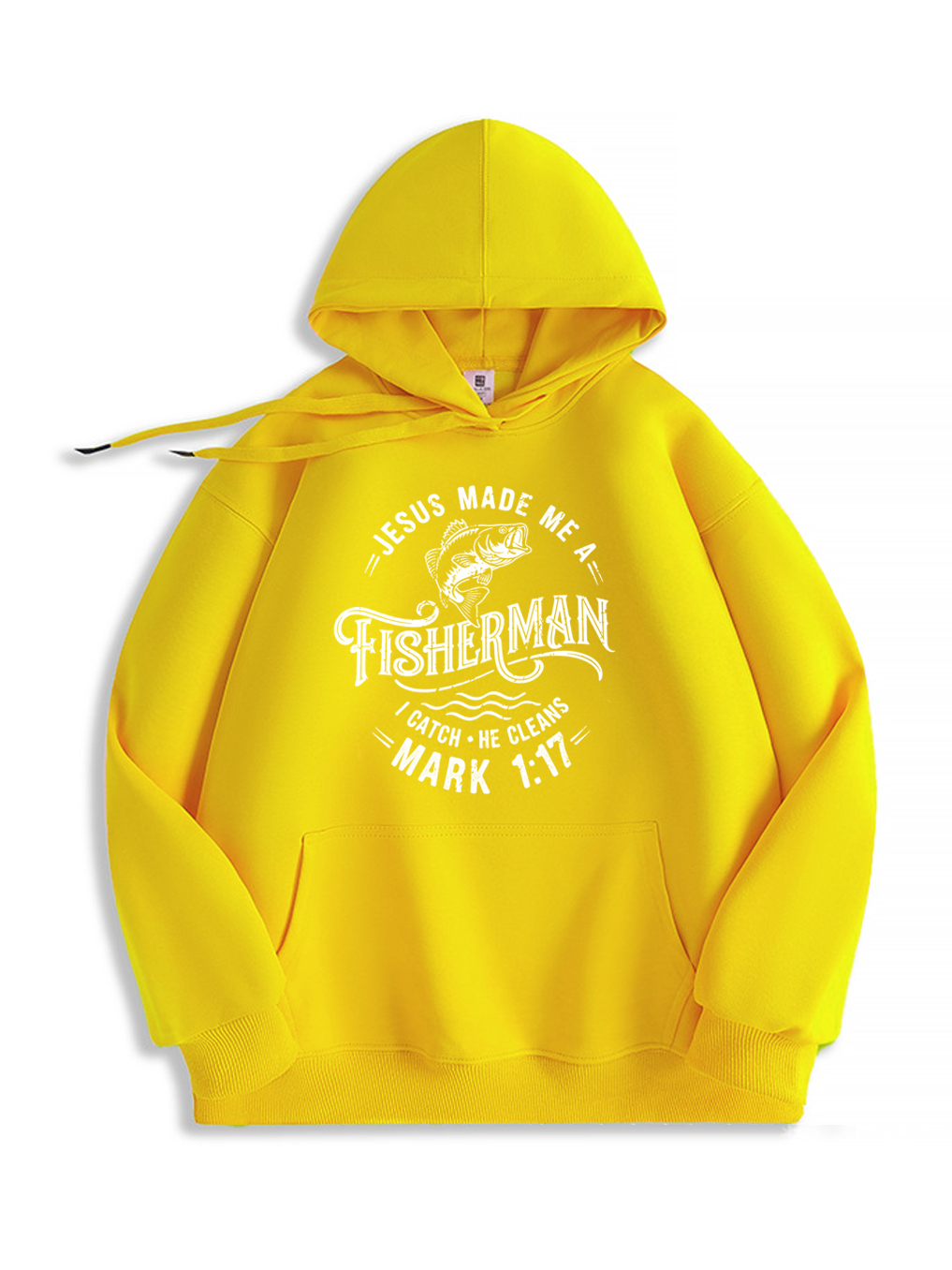 Jesus Made Me a Fisherman Hoodie