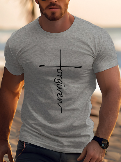 Forgiven Cross Design Tee