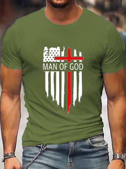 Man Of God Chrsitian Tee