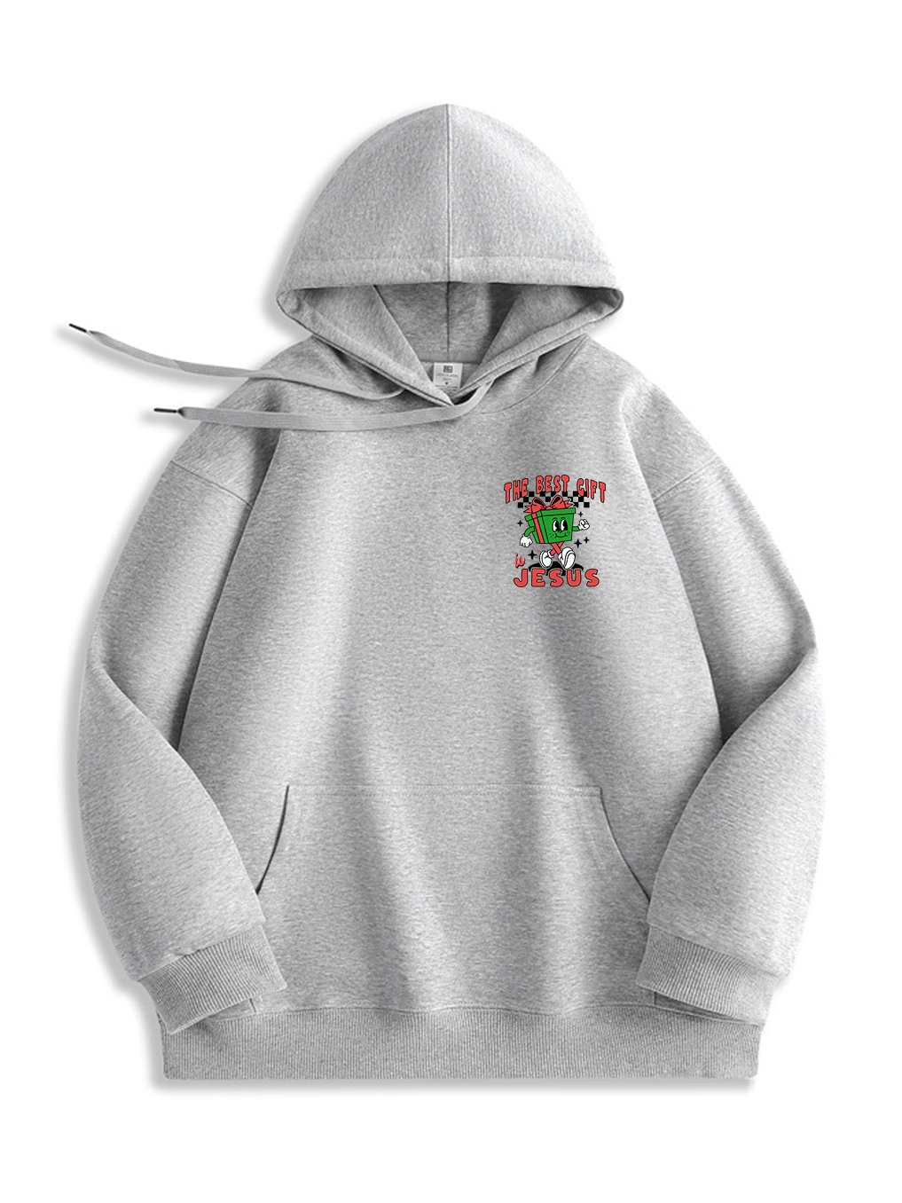 The Best Gift Is Jesus Front and back printed Hoodie