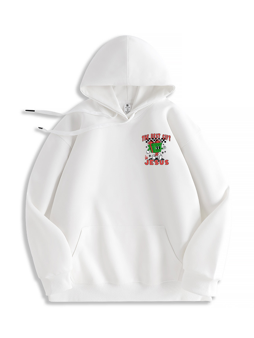 The Best Gift Is Jesus Front and back printed Hoodie