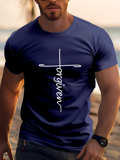Forgiven Cross Design Tee