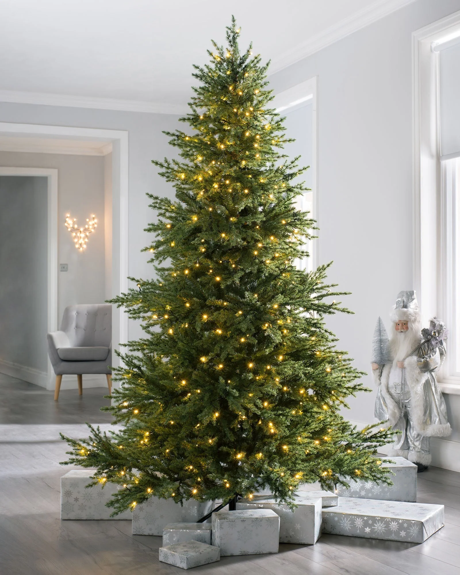 🔥Christmas Sale 70% Off💥Pre-Lit Fir Christmas Tree
