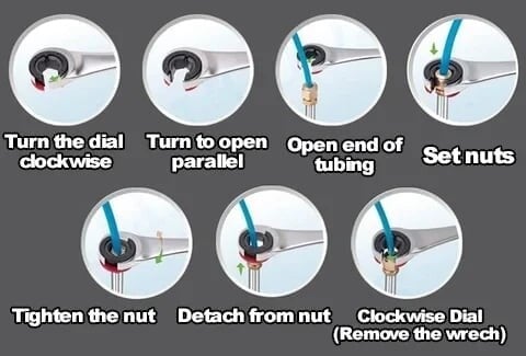 🔥Last Day 70% OFF🔥Open Tubing Ratchet Wrench