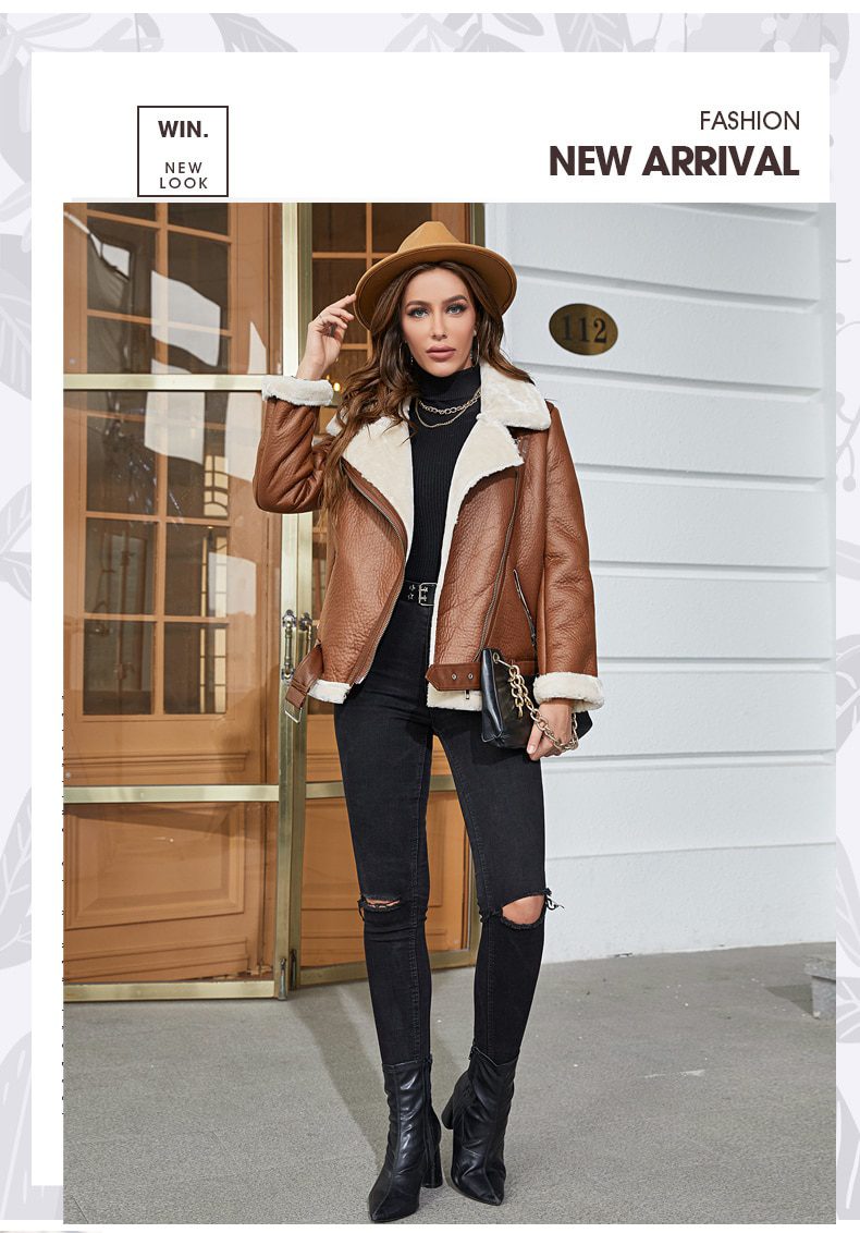 Winter Thick Warm Leather Jacket - Coats & Jackets - Uniqistic.com Winter Thick Warm Leather Jacket in Coats & Jackets
