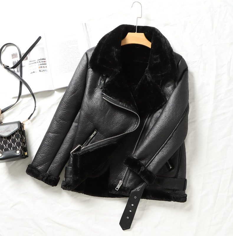 Winter Thick Warm Leather Jacket - Coats & Jackets - Uniqistic.com Winter Thick Warm Leather Jacket in Coats & Jackets