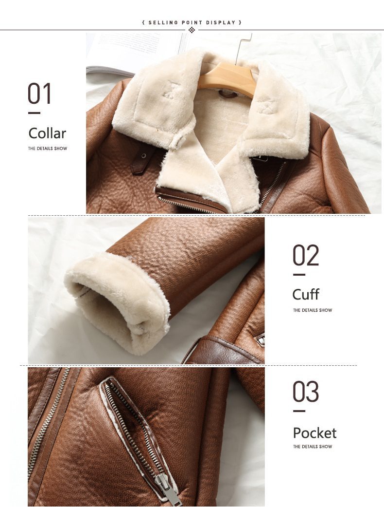 Winter Thick Warm Leather Jacket - Coats & Jackets - Uniqistic.com Winter Thick Warm Leather Jacket in Coats & Jackets