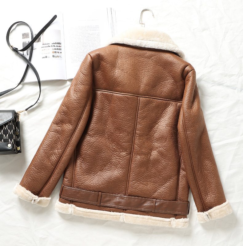 Winter Thick Warm Leather Jacket - Coats & Jackets - Uniqistic.com Winter Thick Warm Leather Jacket in Coats & Jackets