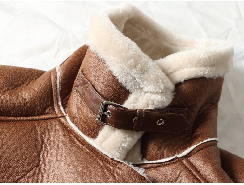 Winter Thick Warm Leather Jacket - Coats & Jackets - Uniqistic.com Winter Thick Warm Leather Jacket in Coats & Jackets