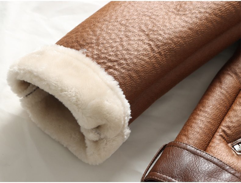 Winter Thick Warm Leather Jacket - Coats & Jackets - Uniqistic.com Winter Thick Warm Leather Jacket in Coats & Jackets