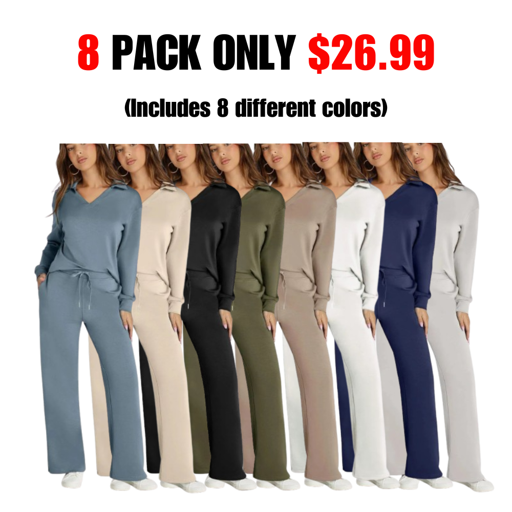 🔥Black Friday Early Access🔥Women's 2 Piece Sets Outfits Casual Long Sleeve Sweatsuits Sets