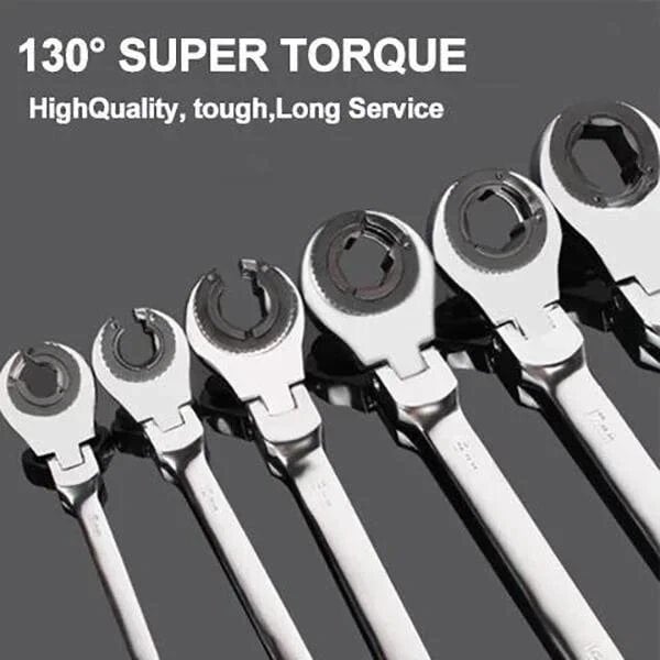 🔥Last Day 70% OFF🔥Open Tubing Ratchet Wrench