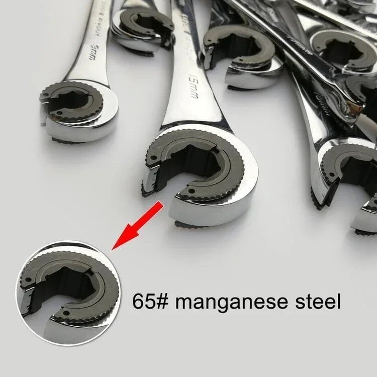 🔥Last Day 70% OFF🔥Open Tubing Ratchet Wrench