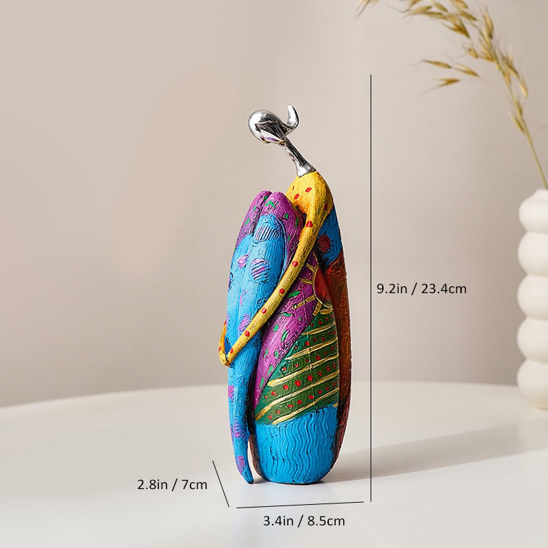 Abstract Woman Sculpture Home Decor