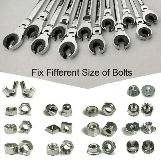 🔥Last Day 70% OFF🔥Open Tubing Ratchet Wrench