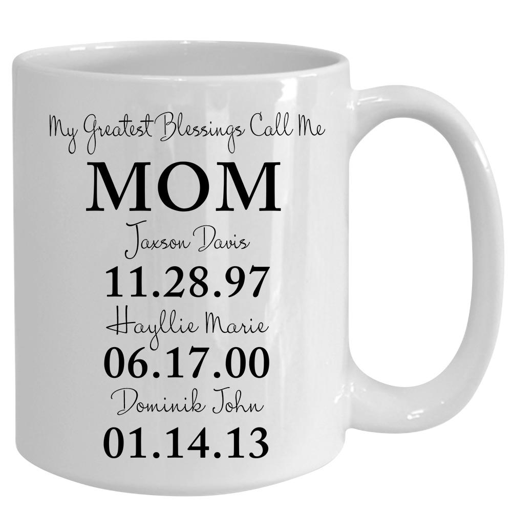 My Greatest Blessings Mom Mug