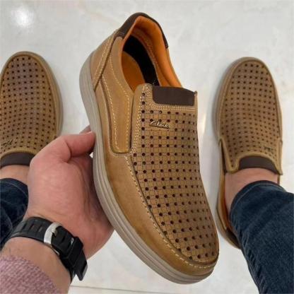 Summer Men's Full Cowhide Lined Sole With High Quality Leather