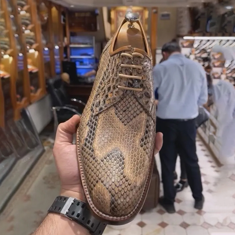 Python Runt Scaled Men's Shoes