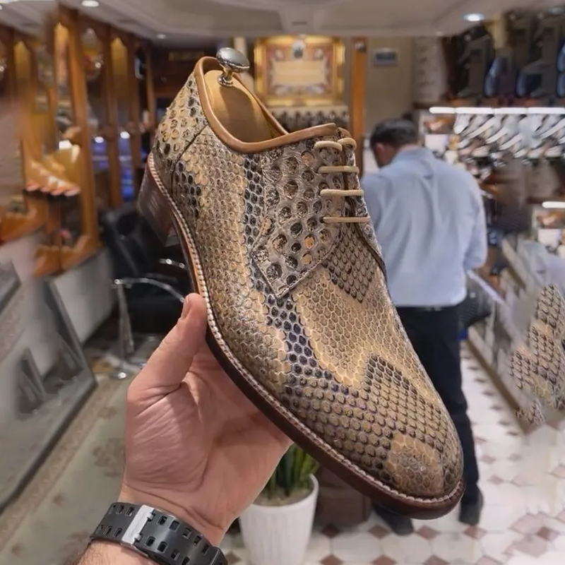 Python Runt Scaled Men's Shoes