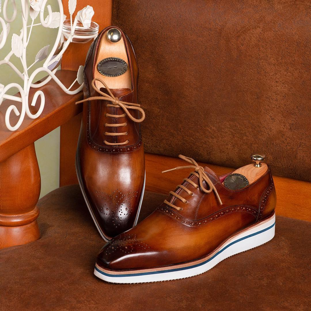 (⏰Limited Time Offer) Men's Smart Casual Wingtip Oxfords-(Buy 2 Free Shipping✔️)