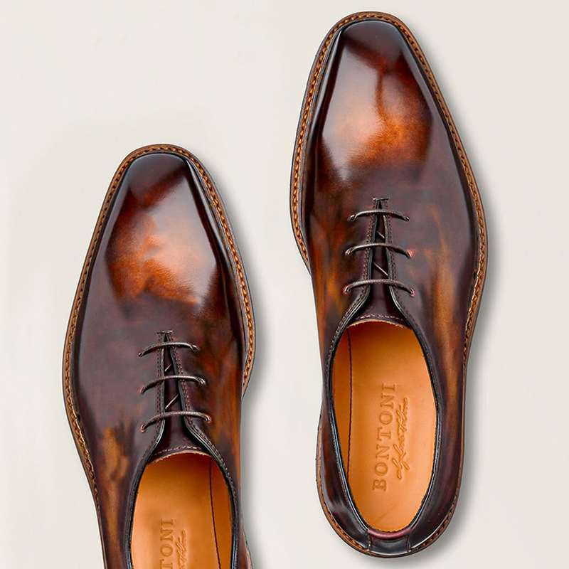 The 'Mocambo Welt' Lace-up Shoe, With Its Deceptively Simple Appearance, Is A True Representation Of Bontoni's Know-how